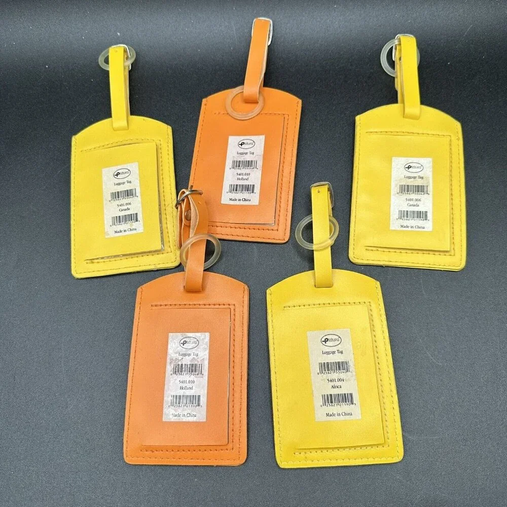 Dolly Mamas By Joey Luggage Tag Set of 5 Africa Holland Canada Kitschy